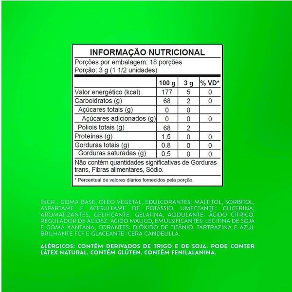 Imagem de Goma de mascar Trident X Morango Limão Garrafa 54g Display 6 Unidades