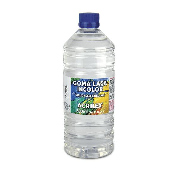 Imagem de Goma Laca Incolor Acrilex 500 ml - 17150