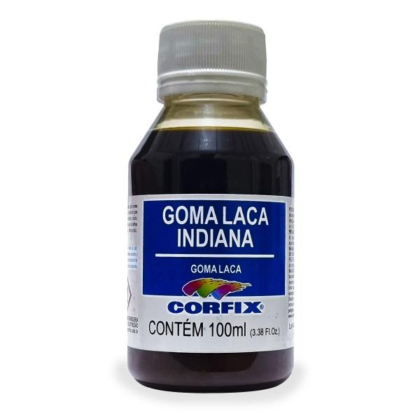Goma Laca Indiana 100ml Corfix Imagem de Goma Laca Indiana 100ml Corfix