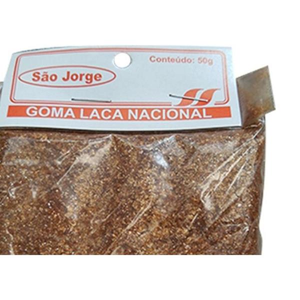 Imagem de Goma Laca Sao Jorge 50 Grs - Kit C/10 Pecas