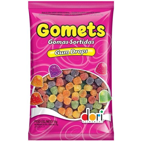 Imagem de Goma Sortida Gomets Dori Pacote 1kg 