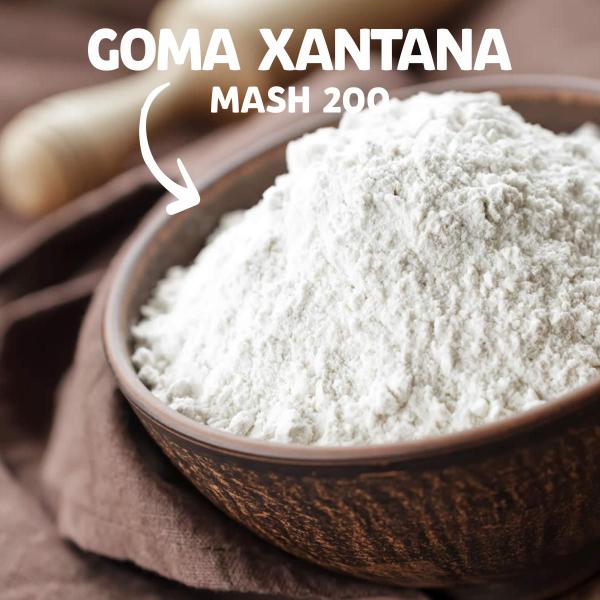 Imagem de Goma Xantana Espessante Natural 100% Puro 500g  Sem Glutén