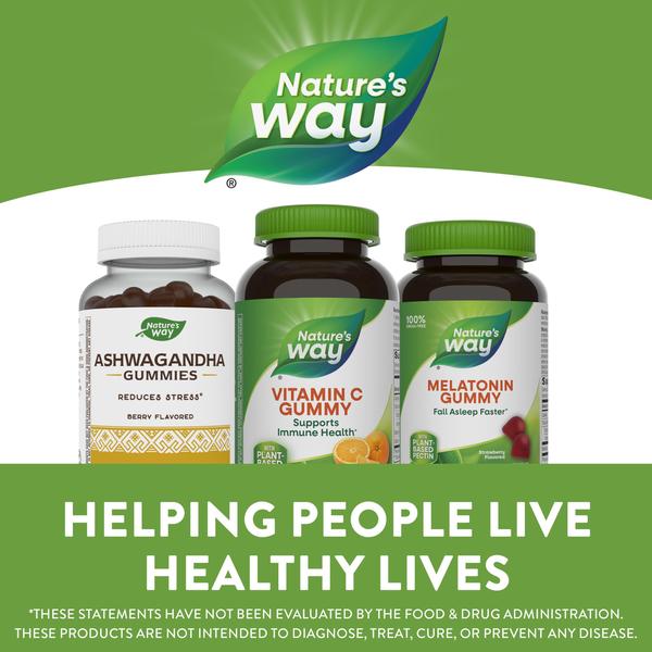 Imagem de Gomas de vitamina C Nature's Way 250 mg para suporte imunológico 120 ct