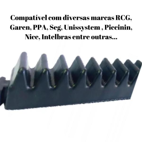 Gomo Trilho Cremalheira Portão Correr Deslizante 50cm Garen Imagem de Gomo Trilho Cremalheira Portão Correr Deslizante 50cm Garen