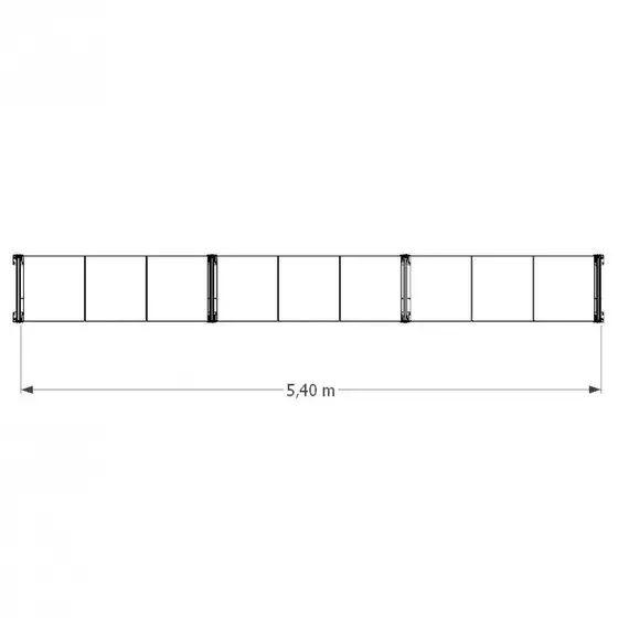 Imagem de Gondola 3 mini porta pallet 250 kg 180x200x60 (CxLxP)