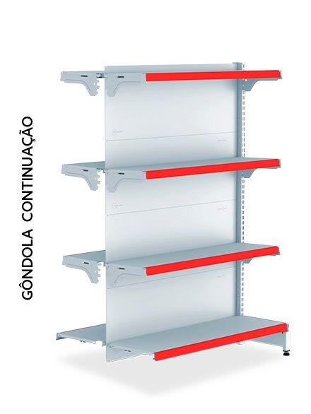 Gondola Centro 1,37 Amapa FIT Kit 4 Metros 1 Ponta Branco SP - Amapá Imagem de Gondola Centro 1,37 Amapa FIT Kit 4 Metros 1 Ponta Branco SP - Amapá