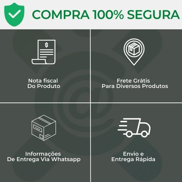 Imagem de Gondola Centro 170 Amapa Flex Kit 2 Metros 1 Ponta Branco PE