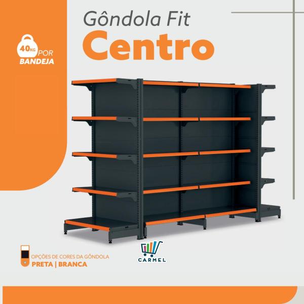 Imagem de Gôndola Fit 40 Centro 1 Continuação 1,70 m Amapá