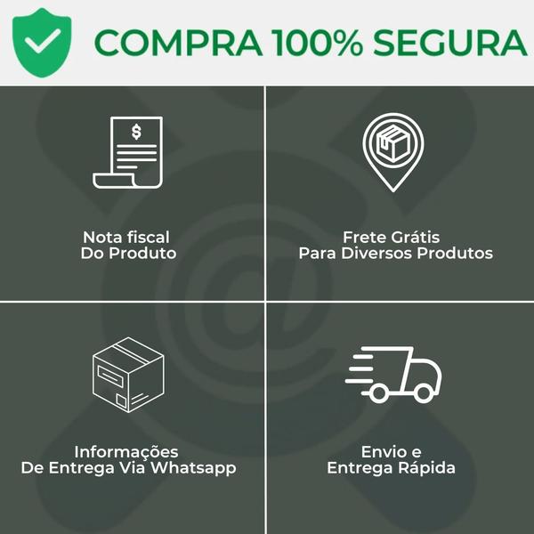 Imagem de Gondola Parede 170 Amapa Flex Kit 4 Metros Preto