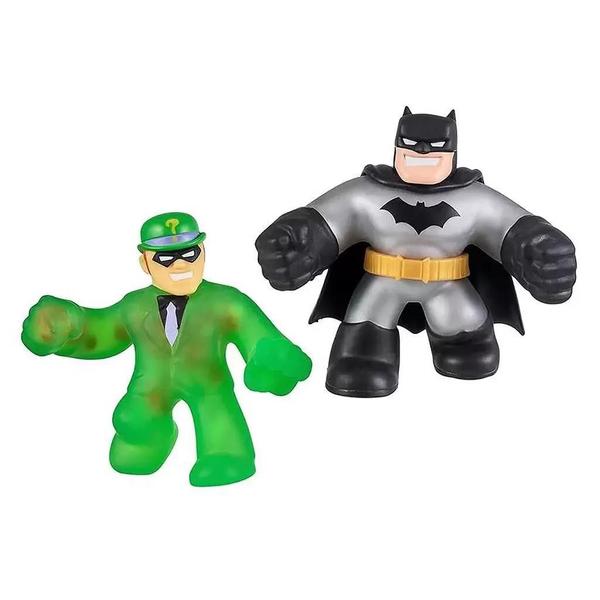 Imagem de Goo Jit Zu Dc Figura Batman Metalico Vs Charada Sunny 3158