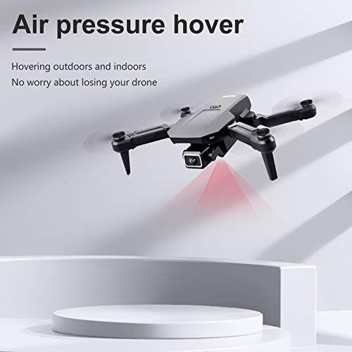 Imagem de GoolRC S68 RC Drone com câmera, 4K HD WiFi FPV Mini Drone para crianças e adultos, Quadcopter RC dobrável com controle de sensor de gravidade, lançamentos 3D, modo sem cabeça, altitude hold, saco de armazenamento e 3 baterias