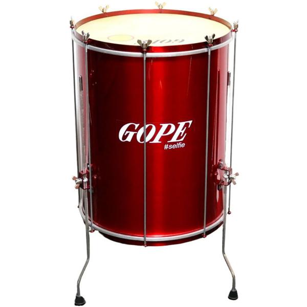 Imagem de Gope - Surdo 60cm x 18" 8 Afinações Selfie Cereja Com Tripé BAL6018-PESC