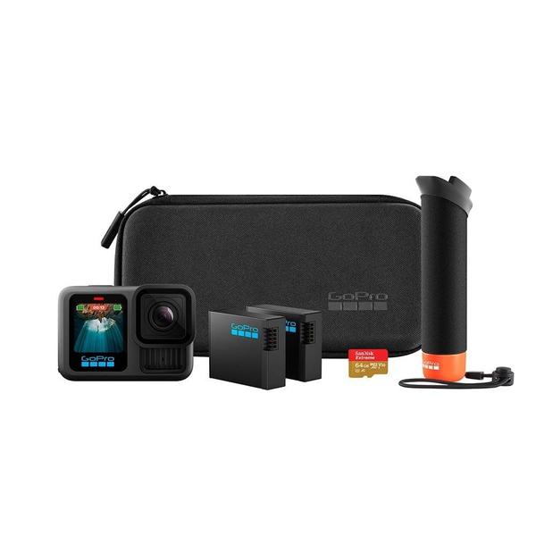 Imagem de GoPro HERO13 Black Bundle, 5,3K60, GPS, HDR, Á Prova d'água, Efeito Noturno, Preto - CHDRB-131-RW