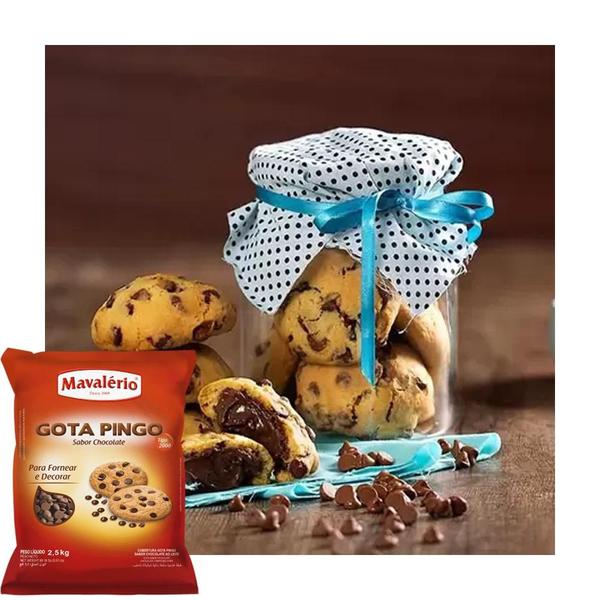 Imagem de Gota Chocolate Pingo Forneavel - Mavalerio 2,5 Kg