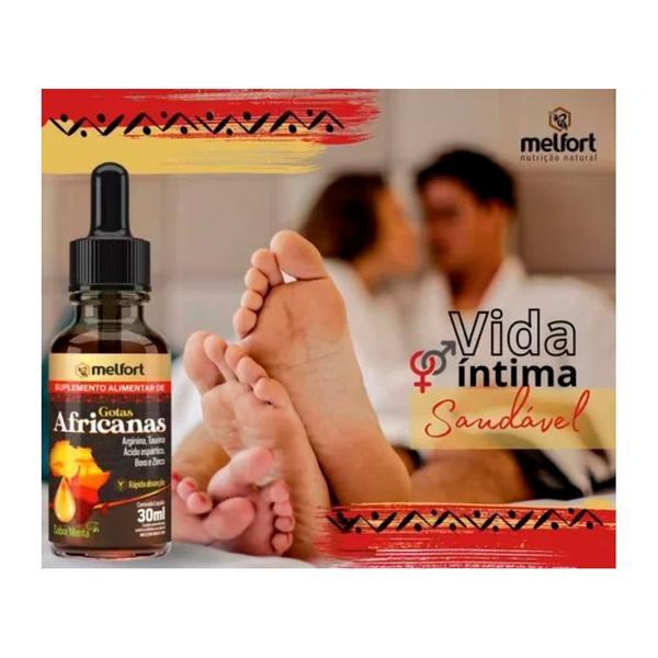 Imagem de Gotas Africanas Suplemento Alimentar Melfort 30ml