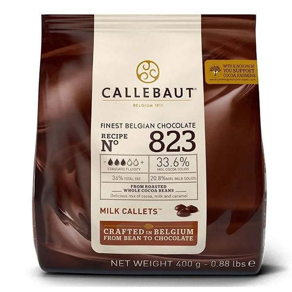 Imagem de Gotas de Chocolate ao Leite 33,6% Callebaut 400g