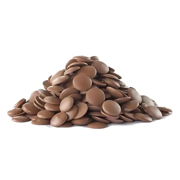 Gotas de Chocolate Fracionado ao Leite Le Cacau 2,05Kg Imagem de Gotas de Chocolate Fracionado ao Leite Le Cacau 2,05Kg