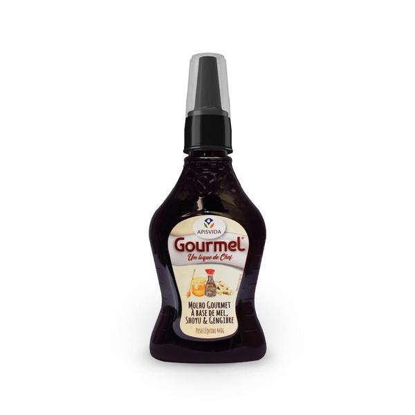 Gourmel Shoyu e Gengibre 440g - Apis Vida Imagem de Gourmel Shoyu e Gengibre 440g