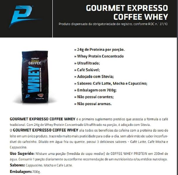 Imagem de Gourmet Expresso Coffee Whey (700g) - Mocha