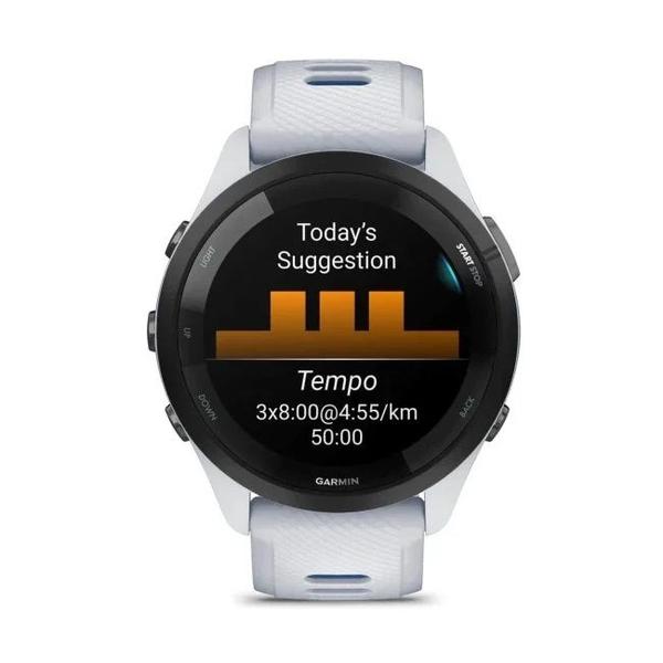 Imagem de GPS Garmin Forerunner 265 Amoled Music Branco