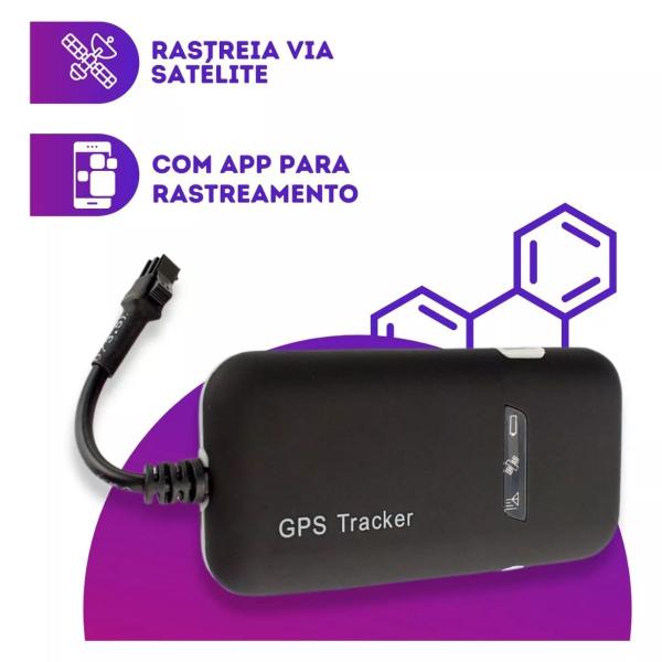 Imagem de Gps Rastreador Veicular Gsm Gprs Monitora Com Garantia