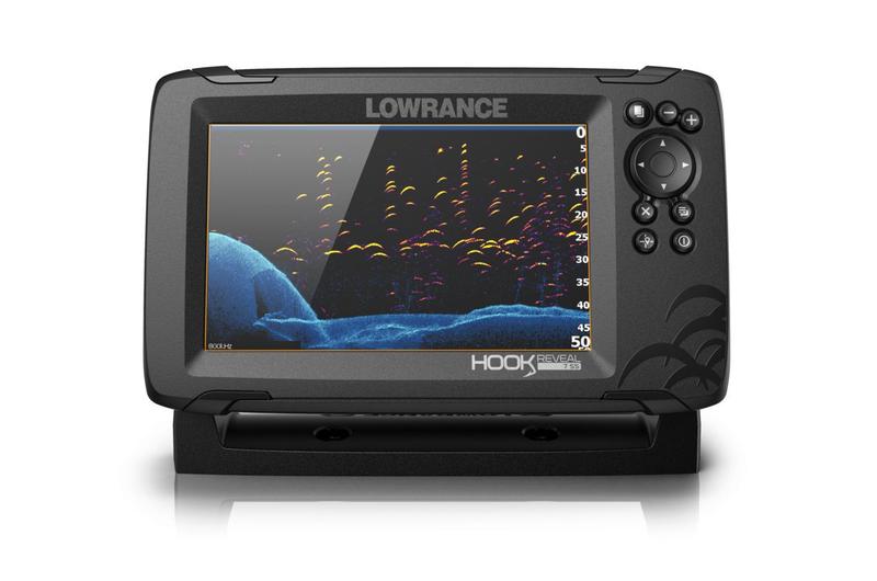 Imagem de GPS Sonar Lowrance Hook Reveal 7 ROW c Transdutor HDI 83/200