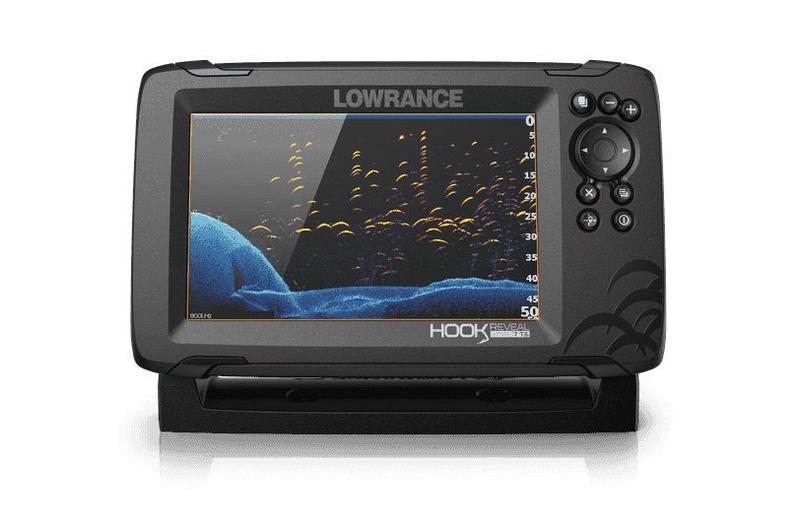 Imagem de GPS Sonar Lowrance Hook Reveal 7 TripleShot c/ Transdutor