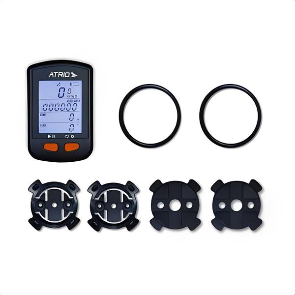 Imagem de GPS Steel para Bicicleta Ciclismo Com Sensor De Cadência Resistente a Água Bluetooth Atrio - BI132