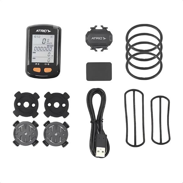 Imagem de GPS Steel para Bicicleta Ciclismo Com Sensor De Cadência Resistente a Água Bluetooth Atrio - BI132