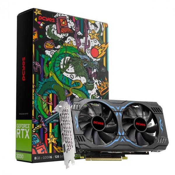 Imagem de Gpu nvidia geforce rtx 3050 8gb gddr6 128bits pcyes pvrtx30508gb