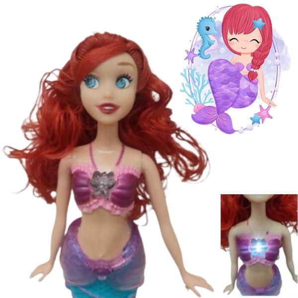 Graciosa Boneca Sereia Com Música Para Sua Filha Presente Dia Das Crianças Oficial - Zonne Imagem de Graciosa Boneca Sereia Com Música Para Sua Filha Presente Dia Das Crianças Oficial