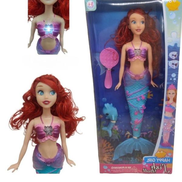 Graciosa Boneca Sereia Com Música Para Sua Filha Presente Dia Das Crianças Oficial - Zonne Imagem de Graciosa Boneca Sereia Com Música Para Sua Filha Presente Dia Das Crianças Oficial