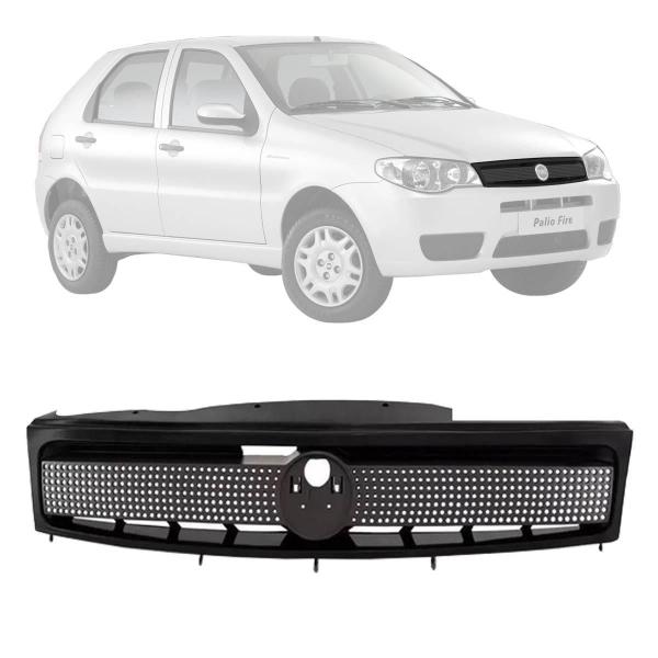 Imagem de Grade Dianteira Fiat Palio 2003 2004 2006 2008 2009 Preto