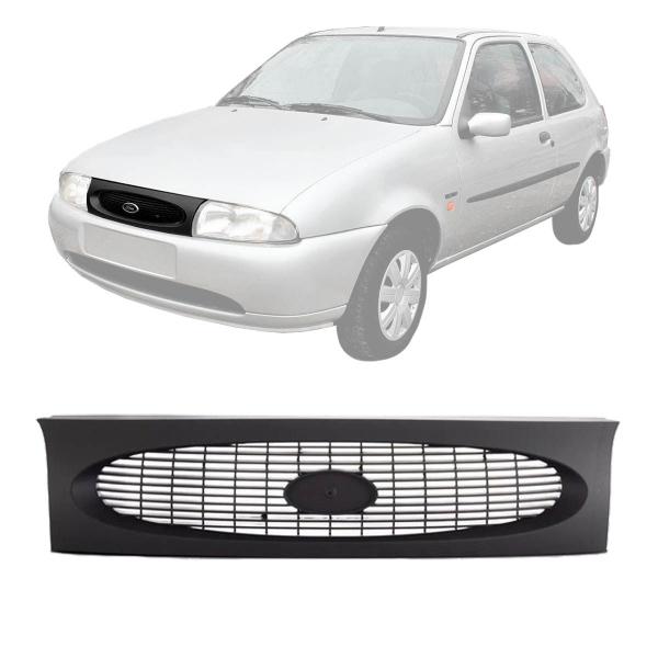 Imagem de Grade Dianteira FORD FIESTA 1996 1997 1998 1999 Preto