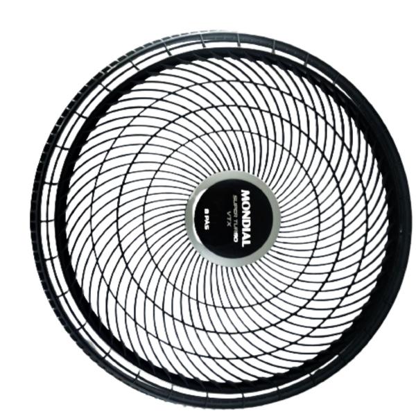 Grade Dianteira Preta Ventilador Mondial VTX-50 VT-51 Imagem de Grade Dianteira Preta Ventilador Mondial VTX-50 VT-51