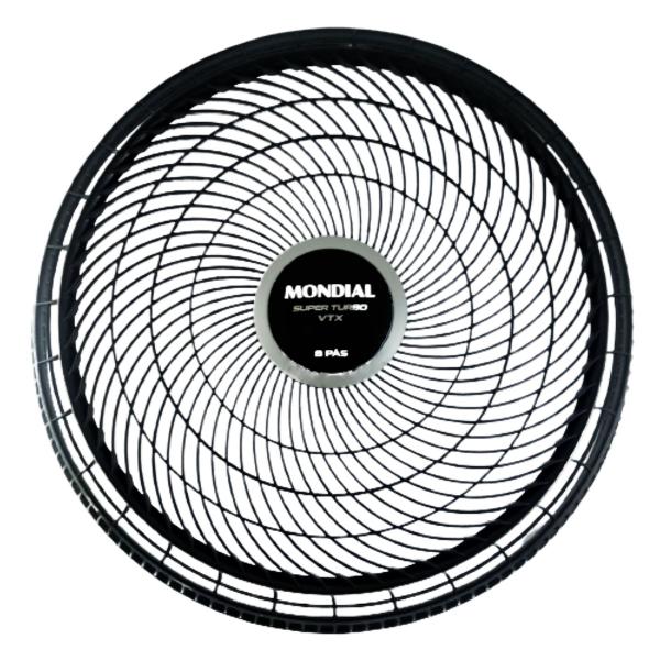 Grade Dianteira Preta Ventilador Mondial VTX-50 VT-51 Imagem de Grade Dianteira Preta Ventilador Mondial VTX-50 VT-51