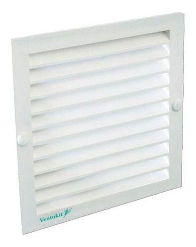 Imagem de Grade Encaixe Ventilação Quadrada 12x12cm Sem Tela Westaflex