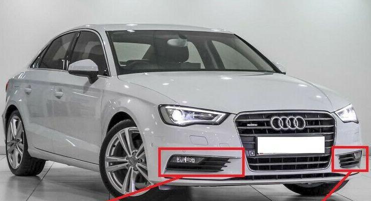 Imagem de Grade Farol de Milha Audi A3 Sedan Ambition 1.8 Tfsi 2013 À 2016 - Esquerdo