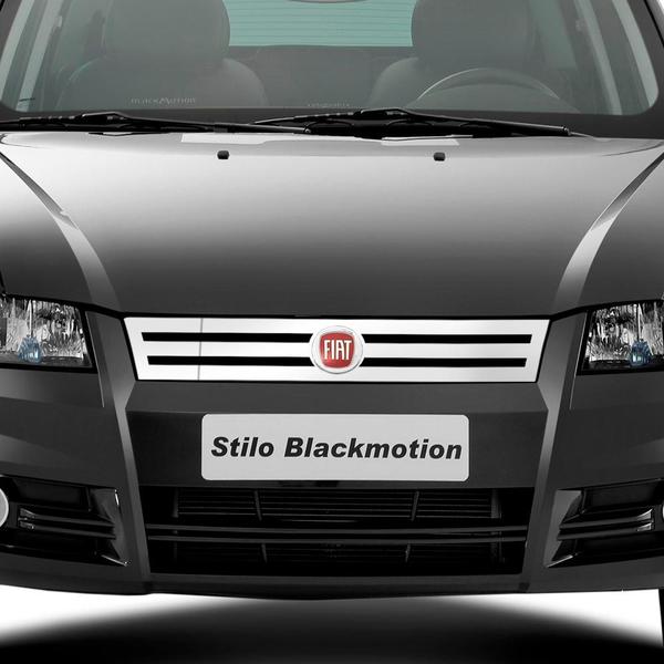 Imagem de Grade fiat stilo 2002/2011 fusion com logo