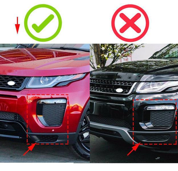 Imagem de Grade Inferior Parachoque Evoque 2.0 16V Hse Dynamic de 2016 À 2019 - Direito