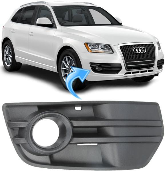 Imagem de Grade Moldura do Farol de Milha Audi Q5 2.0 Tfsi e 3.2 V6 de 2009 À 2012 - Direito