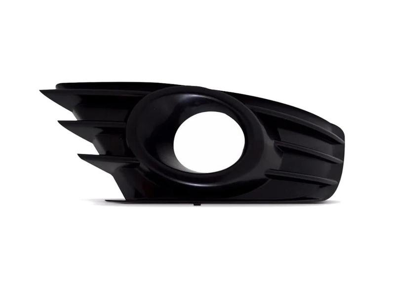 Imagem de Grade Moldura Farol Milha C4 2008 2009 2010 2011 2012 ESQUERDO MOTORISTA RETOV PLASTICO PRETO