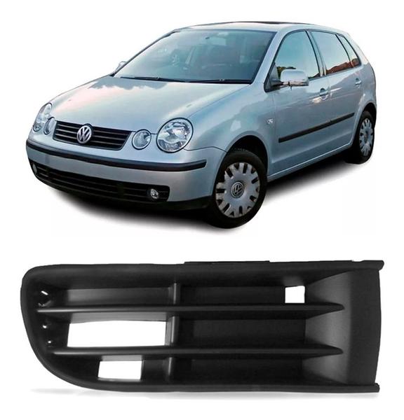 Imagem de Grade Para-choque VW Polo 03/06 - Direito (Passageiero) S/Furo