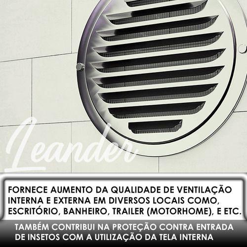 Grade Tampa Entrada De Ventilação Exaustor De Ar Em Aço Inox - Leander Store Imagem de Grade Tampa Entrada De Ventilação Exaustor De Ar Em Aço Inox