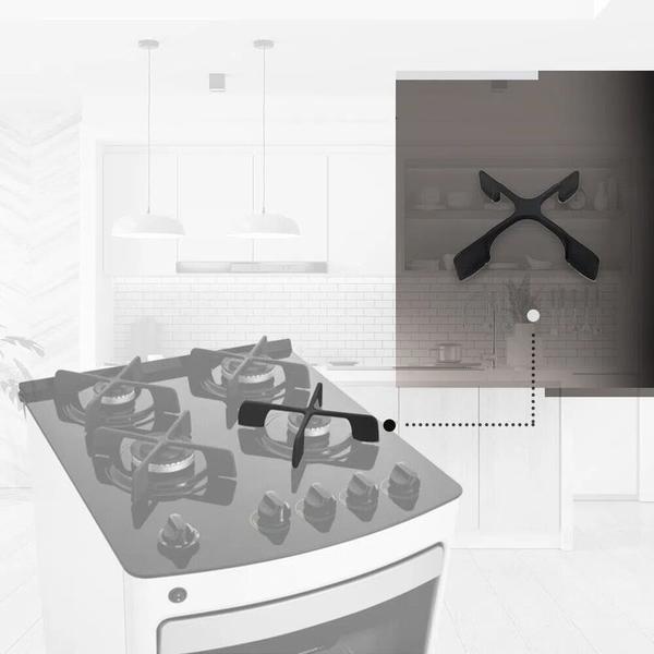 Grade Trempe Ferro Cooktop Brastemp Consul CFO4VAEUNA Imagem de Grade Trempe Ferro Cooktop Brastemp Consul CFO4VAEUNA
