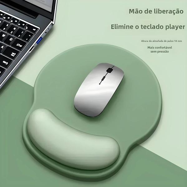 Imagem de Gradiente mouse pad com logotipo, protetor de pulso feminino, silicone suporte computador, atacado