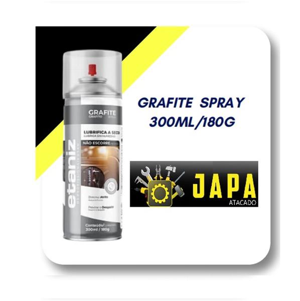 Imagem de Grafite Spray 300ml/180 - 01 Unid -  Etaniz