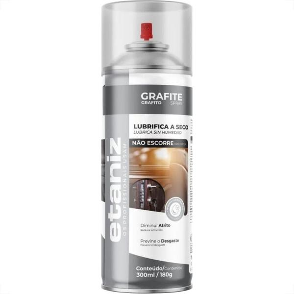 Imagem de Grafite Spray Etaniz 300Ml/180G.