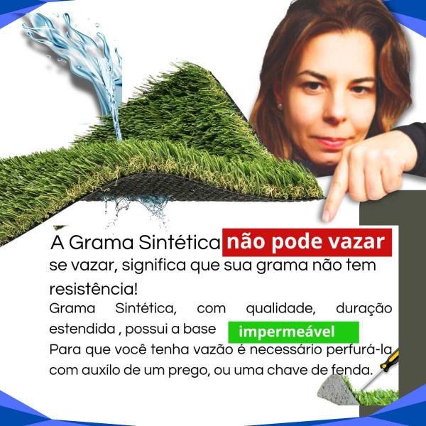 Imagem de Grama Sintética 12mm (15m²) 2,00m x 7,50m SafeGrass