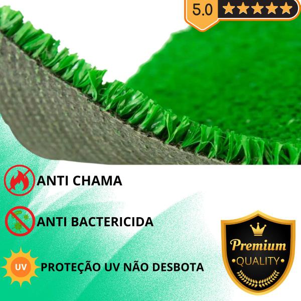 Grama Sintética 12mm (6m²) 2,0m x 3,00m SafeGrass - BECSHOP ONLINE Imagem de Grama Sintética 12mm (6m²) 2,0m x 3,00m SafeGrass